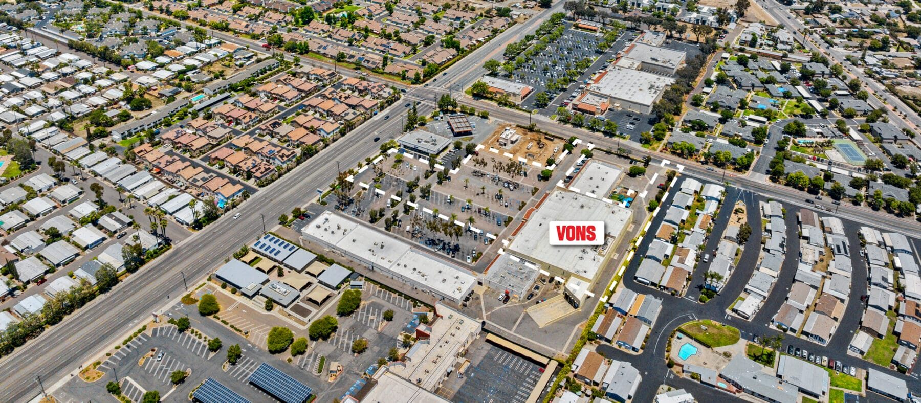 VONS store aerial