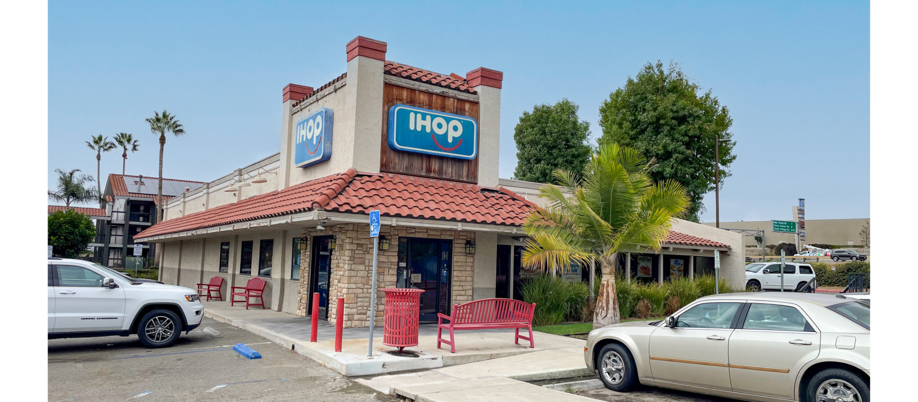 The former IHOP building at 632 Sycamore Ave.