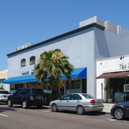 The former Rite Aid building at 836 Orange Ave.