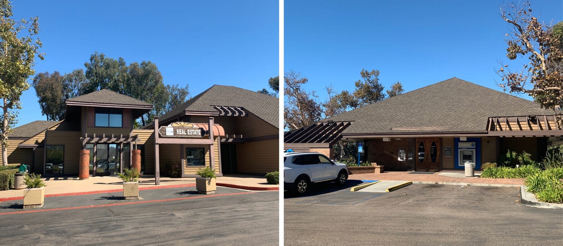 Yavorsky Real Estate and Chase Bank at 4500 Bonita Rd.