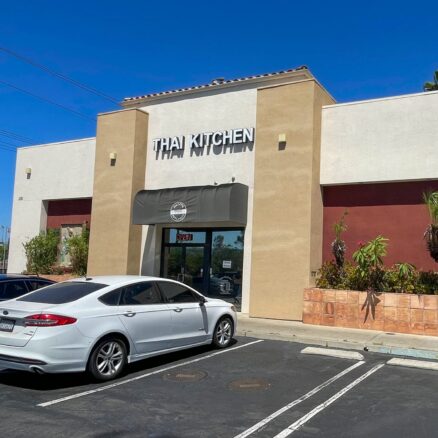 The building for lease at 1101 W Valley Pkwy.